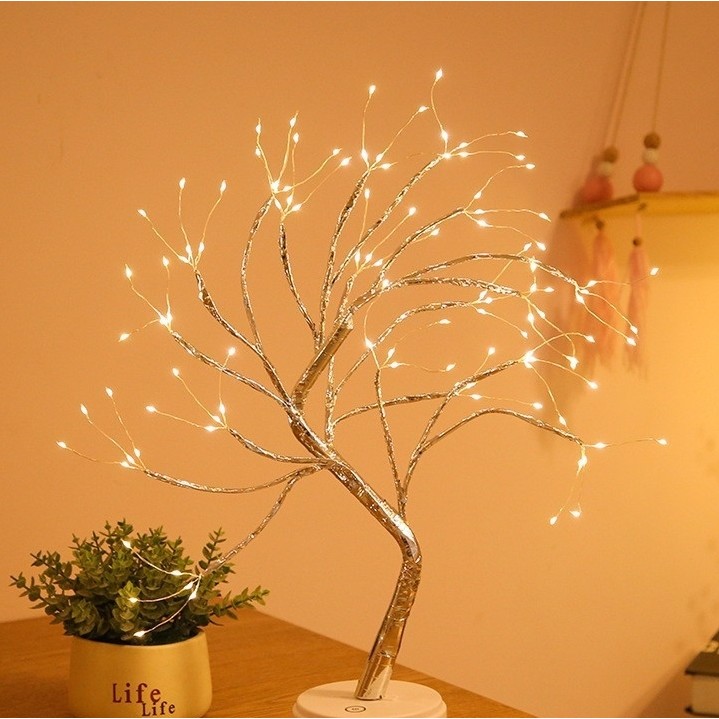 Jual Dekorasi Bunga LED Lucky Tree Emas Pajangan Dekorasi Imlek Chinese ...