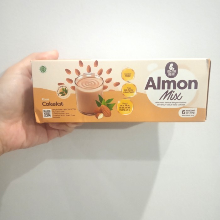 Jual Mama Bear Almon Mix Box Isi 6 pcs ASI Booster Pelancar ASI susu ...