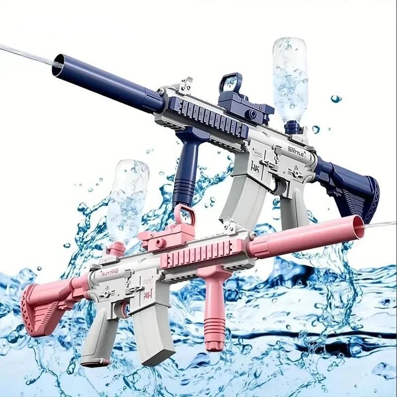 M-16 Manual Dart & Water Shooter Toy with Electric Integration and High Speed Shooting