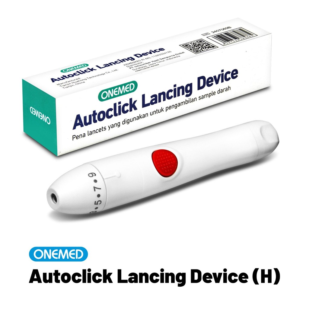 Jual Autoclick Lancets OneMed MR | Shopee Indonesia