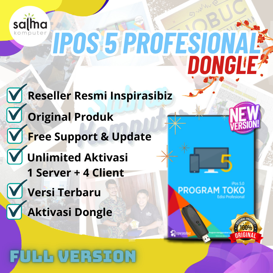 Jual Program Toko IPos 5 Edisi Profesional Dongle | Shopee Indonesia