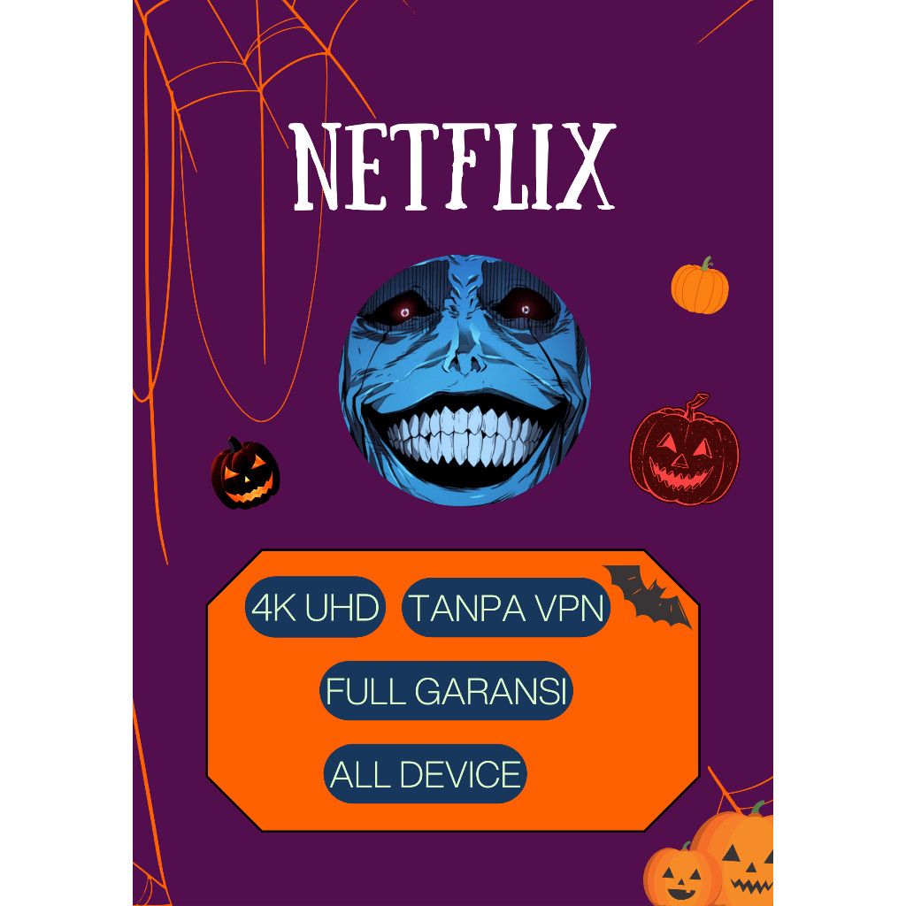 Jual NETFLX VIP FULL GARANSI 4K UHD ALL DEVICE | Shopee Indonesia