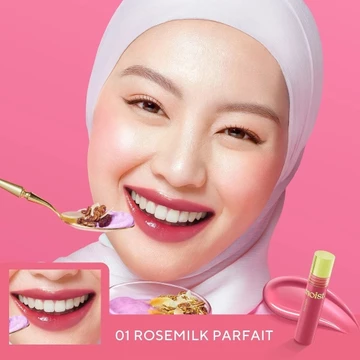 NEW! WARDAH Moist Dew Tint 3 G Moisture Liptint Glossy Ombre Tint