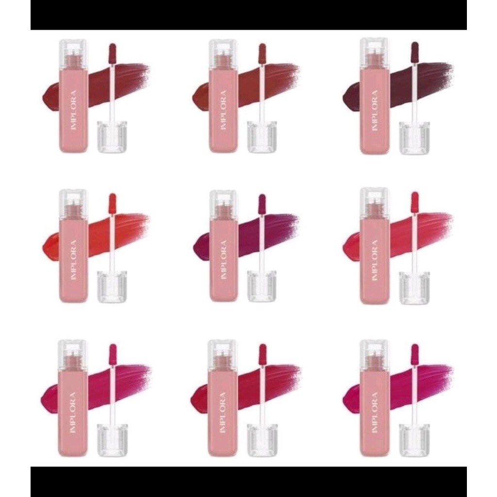 Jual IMPLORA JELLY TINT/ IMPLORA LIP TINT/ IMPLORA | Shopee Indonesia