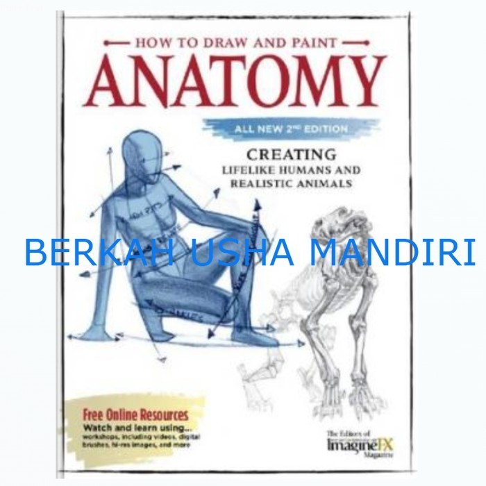 Jual BUKU How to Draw and Paint Anatomy | Shopee Indonesia