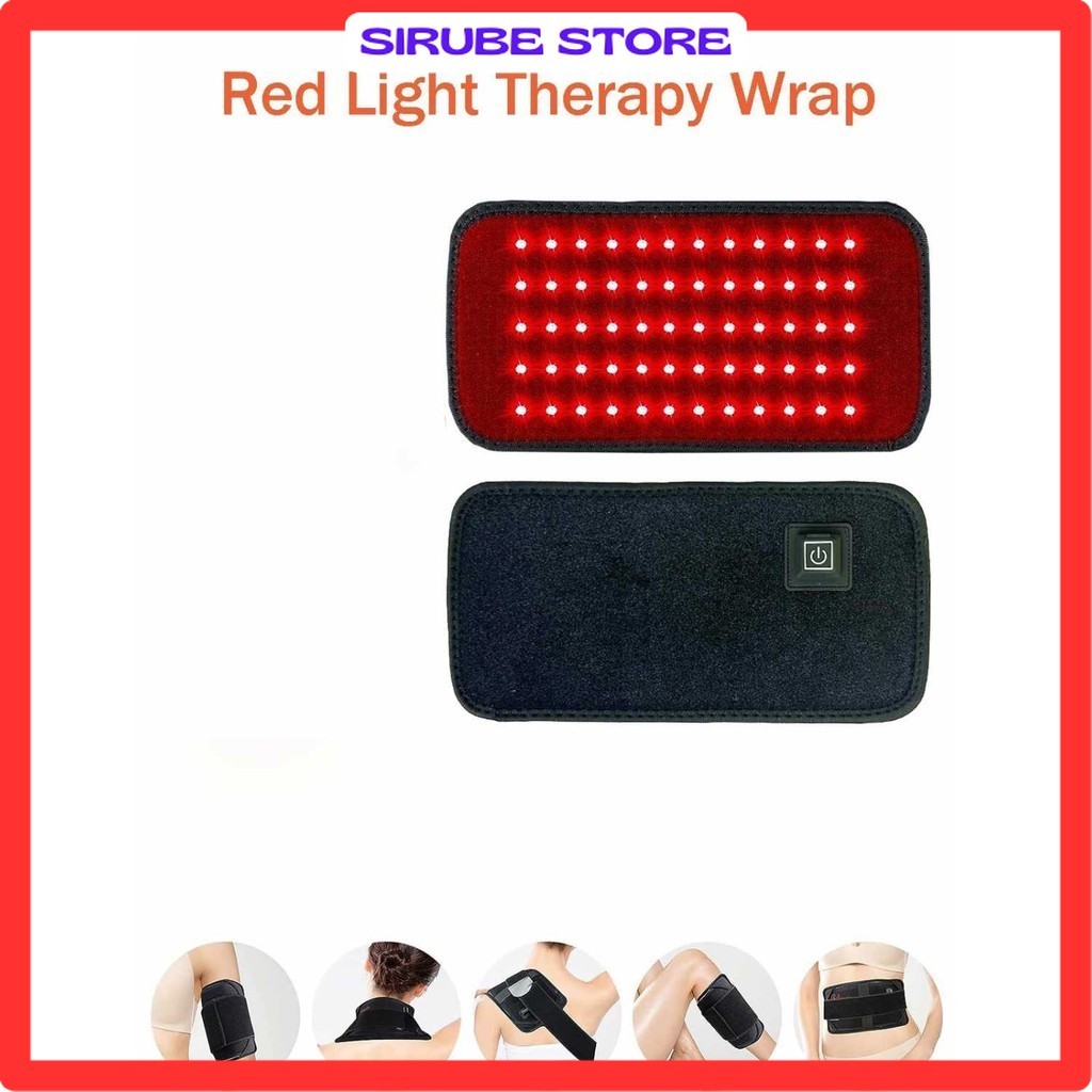 Jual Sabuk Terapi Infrared Red Light Therapy Belt Hot Compress 60 Beads ...