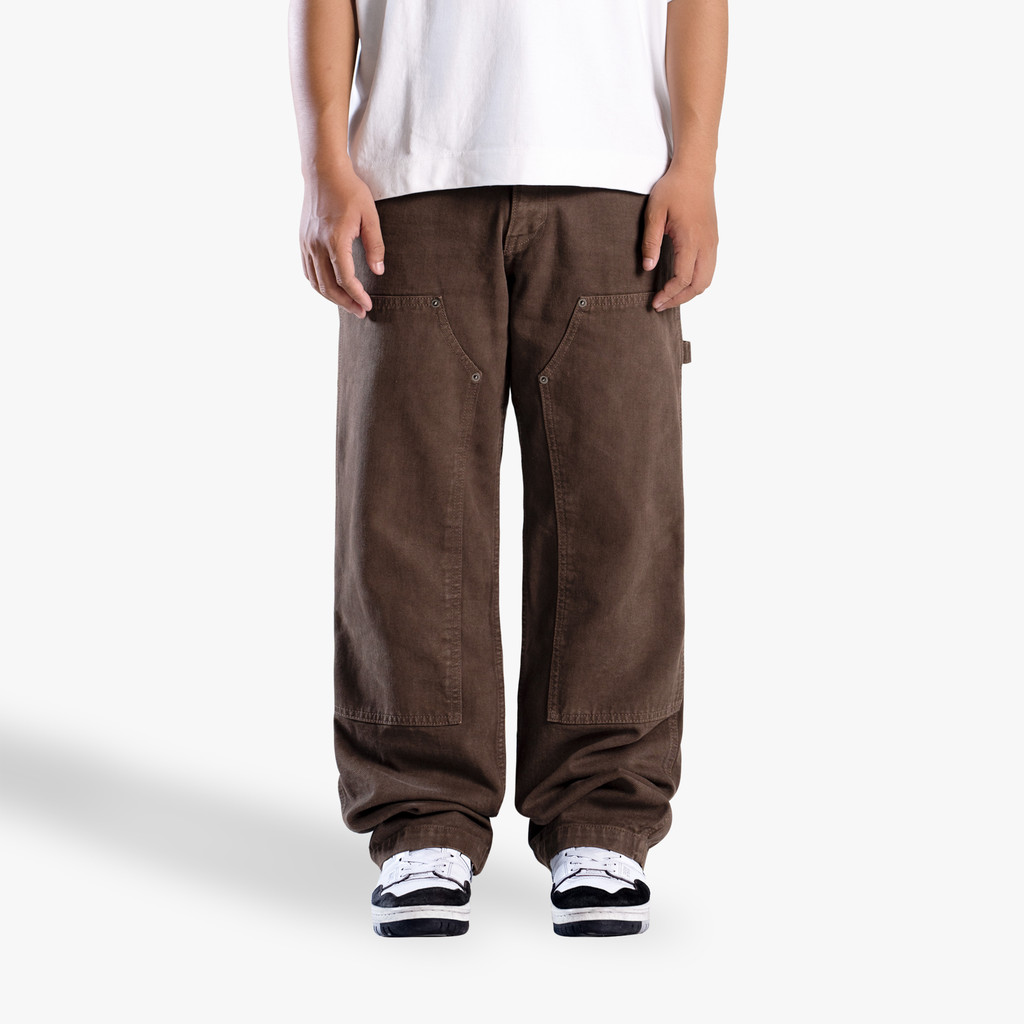 Jual Exhale Apparel Longpant Celana Panjang Carpenter Jeans Brown ...