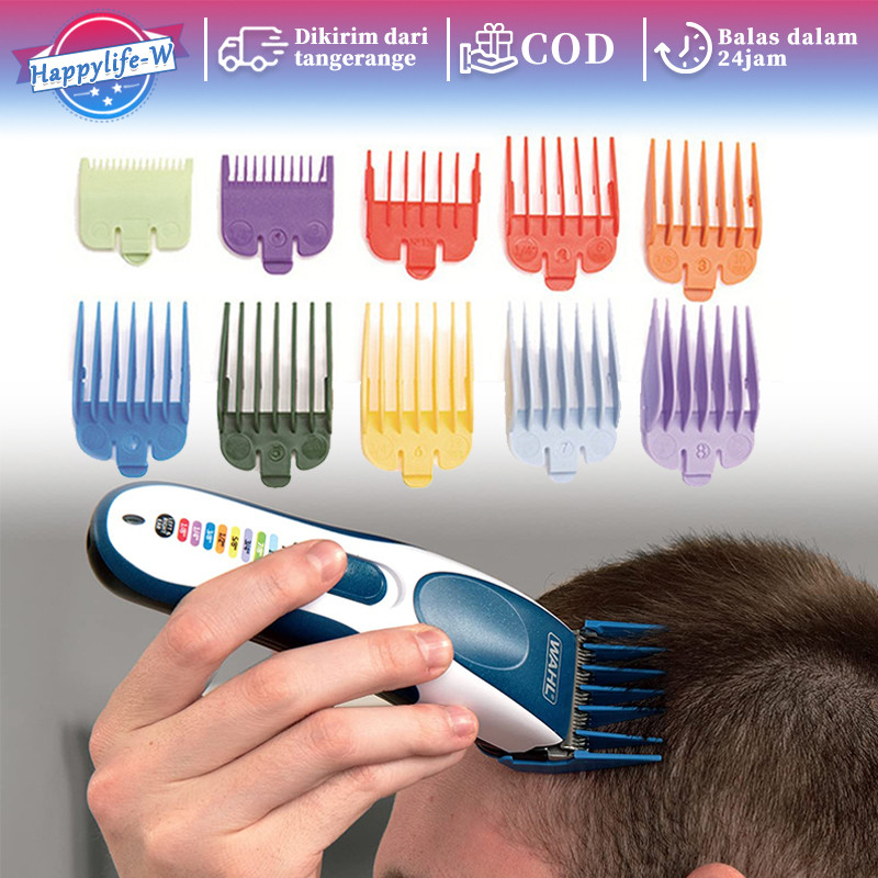 Jual 10 Set Sepatu Ukuran Lengkap Hair Cliper Guard Mesin Cukur Sisir ...