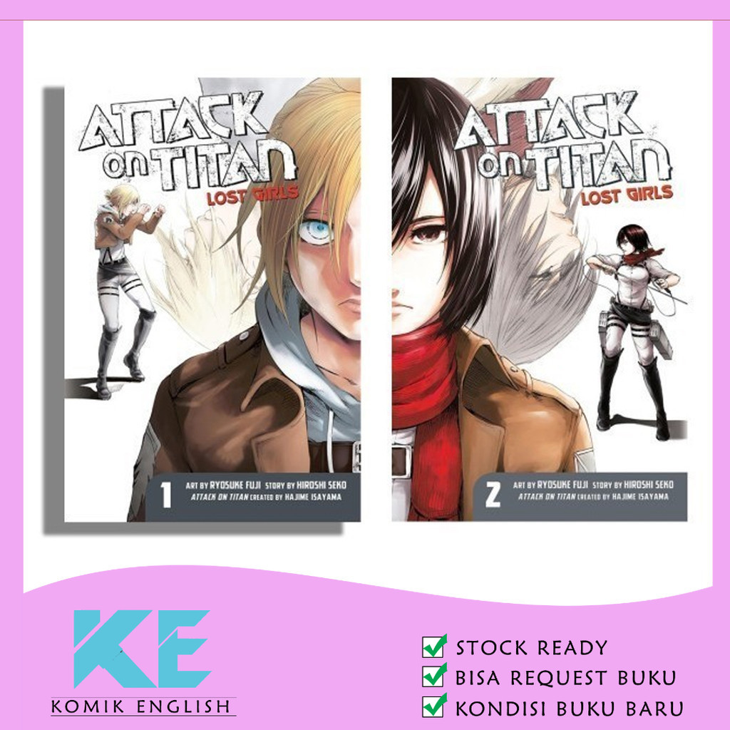 Jual Attack on Titan: Lost Girls (Manga) | Shopee Indonesia