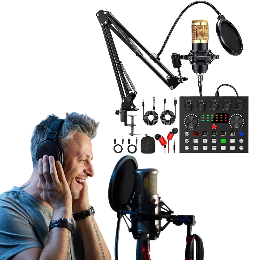 Jual Comprehensive Podcast Equipment Bundle with BM800 Microphone and ...