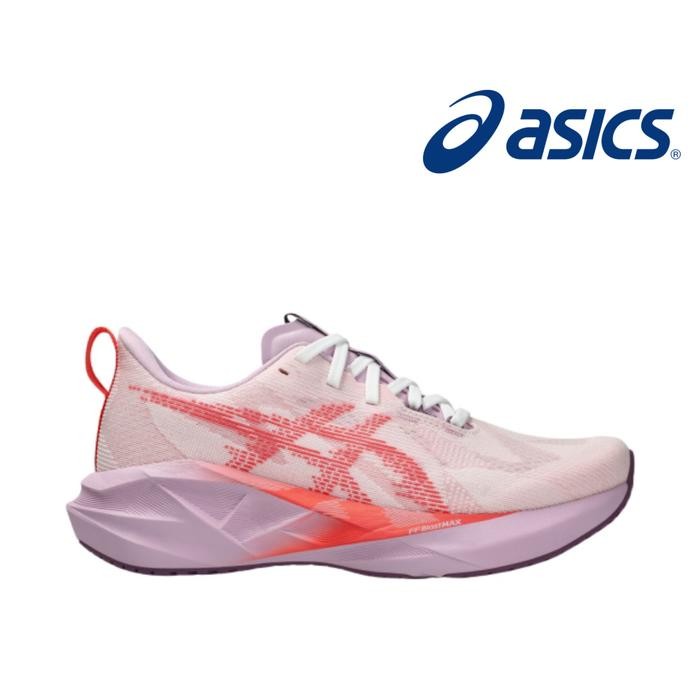 Jual Sepatu Running Asics Novablast 5 White/Coral Reef | Shopee Indonesia