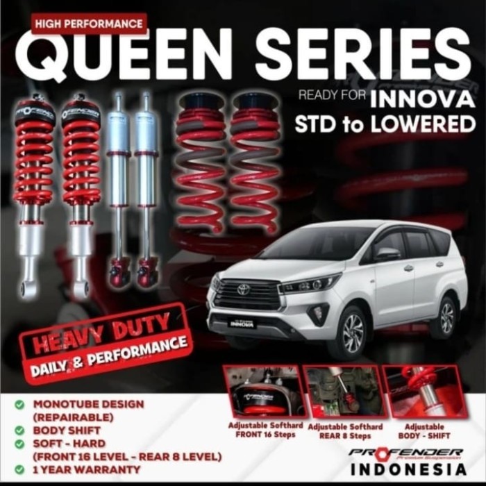 Jual Shockbreaker Shock Breaker Profender QUEEN SERIES V3 Innova Reborn ...