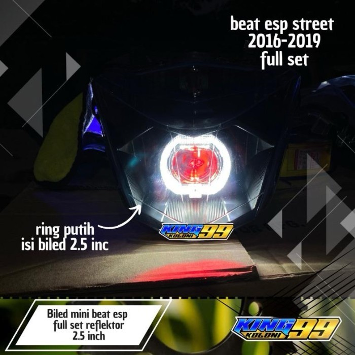 Jual BILED DAYMAKER BERKUALITAS , LAMPU DAYMAKER BILED PROJIE BEAT ESP ...