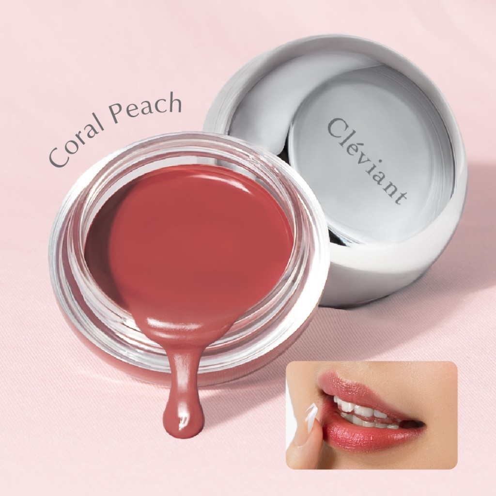 Jual CLEVIANT - CORAL PEACH Juicy Lip Pudding 8gr | Shopee Indonesia