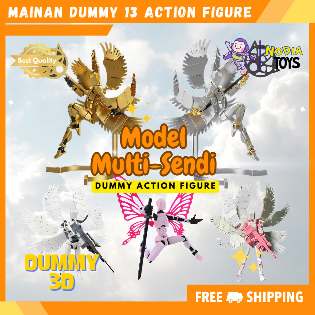 Jual Nodia Toys Mainan Dummy 13 Action Figure | Mainan Dummy Titan 13 ...