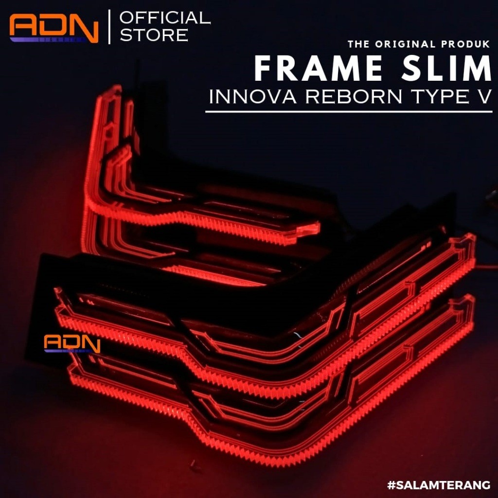 Jual Slim Frame Versi Lazy Custom 3D DRL Innova Reborn Tipe V / Q GEN2 ...