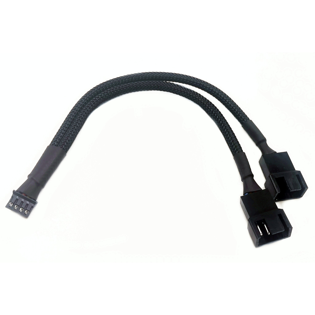 Jual 15cm Motherboard PH2.0 Mini 4Pin to Dual 2x 4Pin PWM Fan Y ...