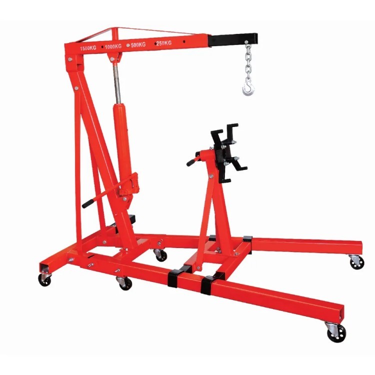Jual High Load-bearing 2T Engine Crane Car Engine Handling and ...