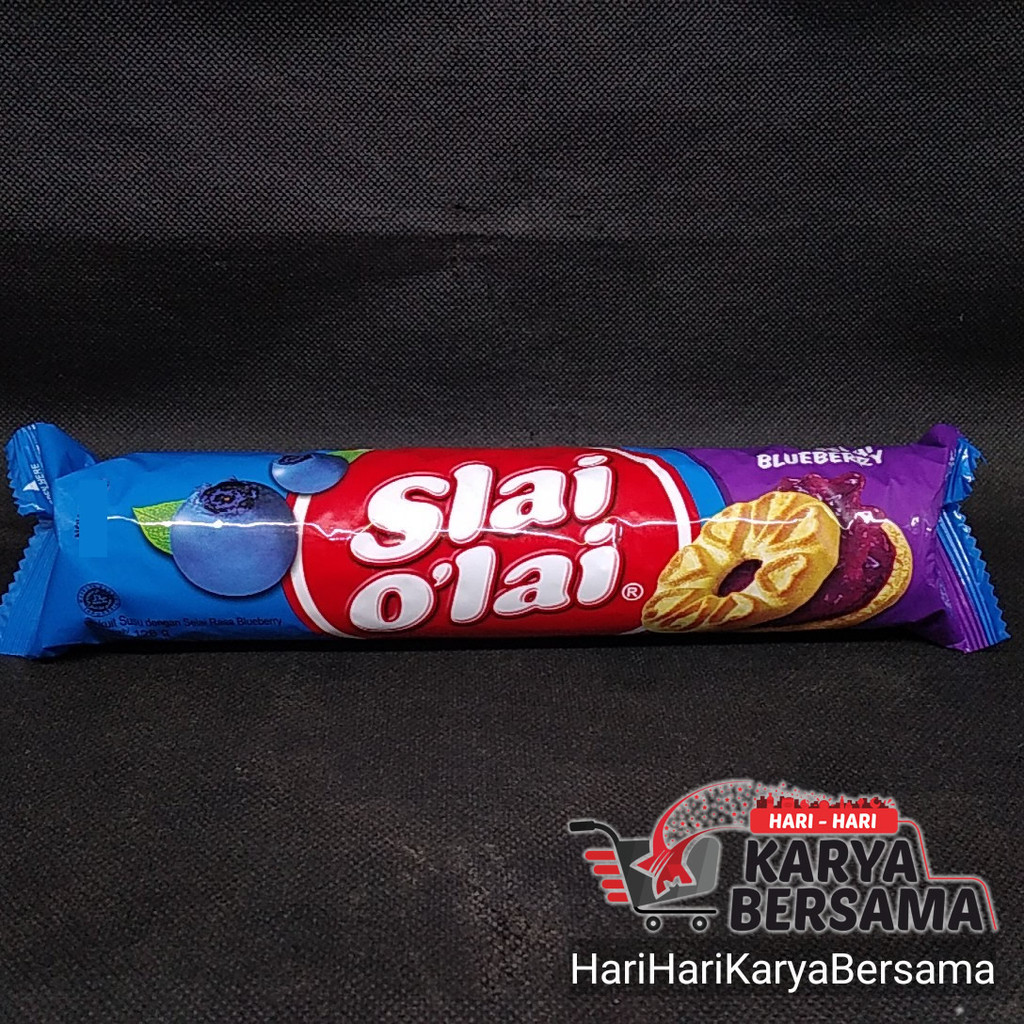 Jual MAKANAN RINGAN SLAI O'LAI BLUEBERRY ROLL 128GR | Shopee Indonesia