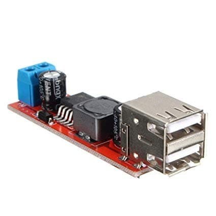 Sadkyer Boost USB 5V Fino A 9V 12V Convertitore Di Tensione Regolabile 1A Step-Up Trasformatore Di Volt Regolatore Di Potenza CC Interruttore E Display A Voltmetro A LED
