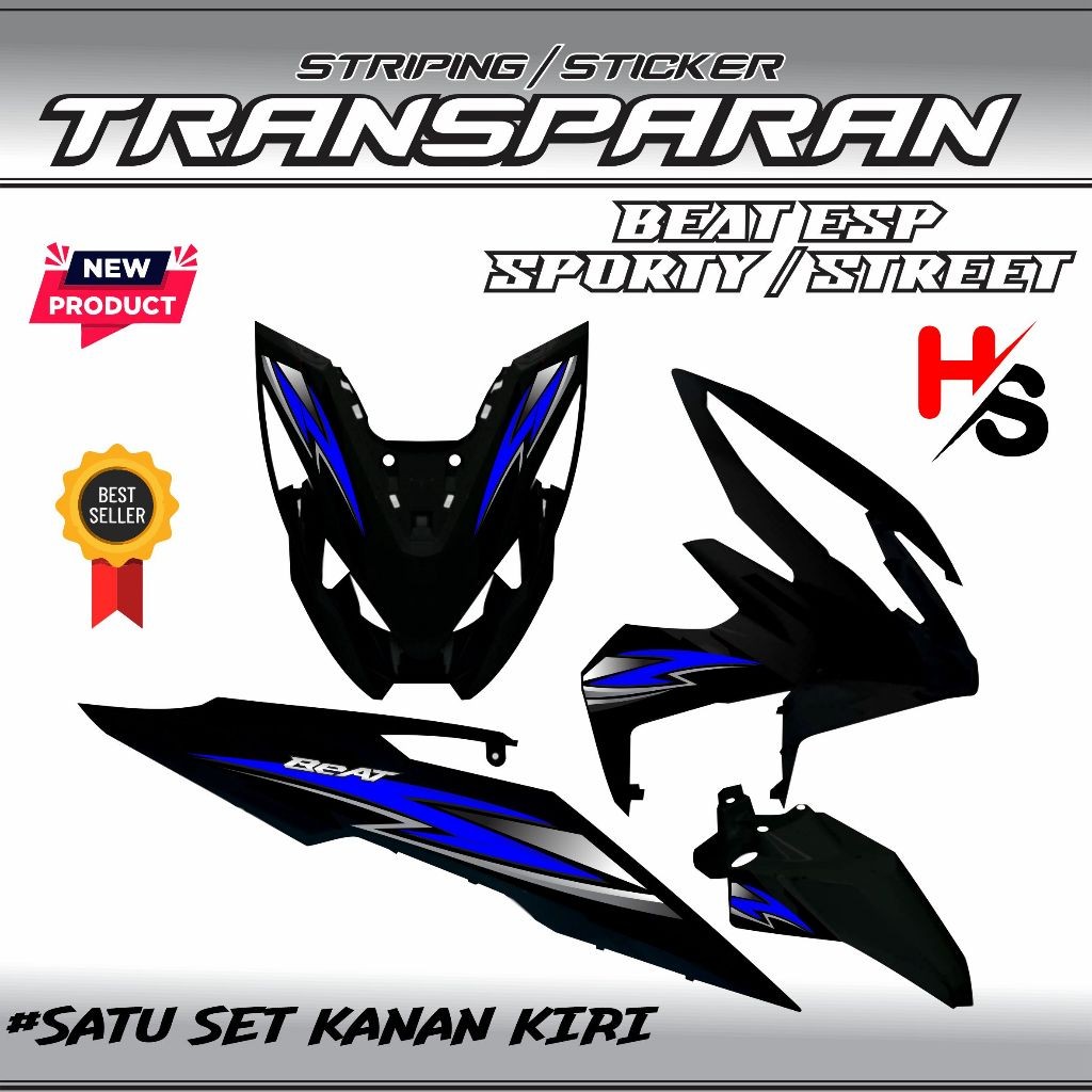 Jual STICKER STRIPING TRANSPARAN UV STRIPING VARIASI BODY MOTOR HONDA ...