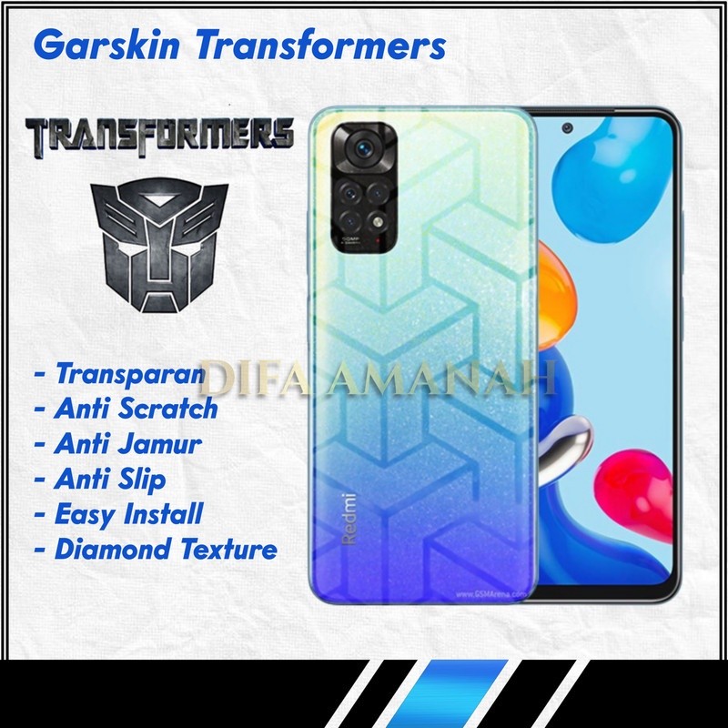 Jual COD+GRATIS ONGKIR CARBON TRANSFORMERS Garskin hp Xiaomi REDMI 6 ...