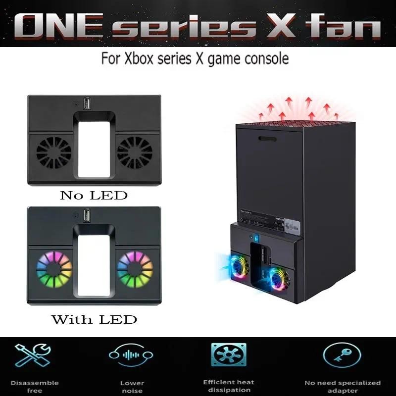 Jual For Xbox Series X Console Cooling Fan Dock Station Slim Vertical ...