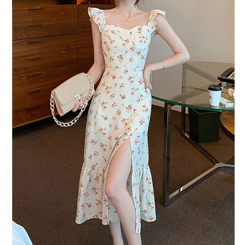 green emerald velvet dress PRETTYGARDEN Summer Midi Dress 2025 Spring Ruffle Sleeve V Neck Cocktail  Wedding Guest A Line Fit and Flared Dresses (Bean Green,X-Large) main image 1