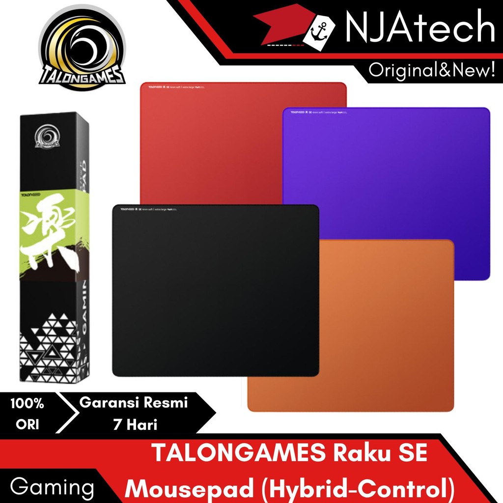 Jual TALONGAMES Raku SE Soft Rubber Base Gaming Mousepad Artisan Zero ...