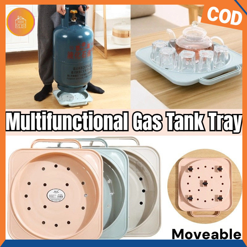 Jual Alas Rak Tabung Gas Rak Bensin Portabel Wadah Pot Bunga Tatakan ...