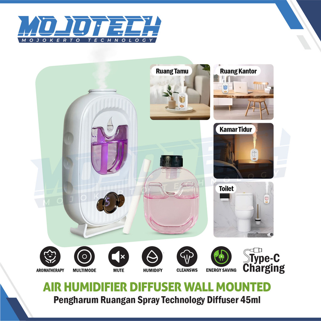 Jual DIffuser Air Humidifier Aromatherapy Pengharum Pewangi Ruangan ...