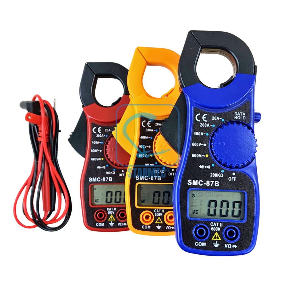 Jual Tang Ampere Digital 87 (Tanpa tas) / Clamp Meter Digital SMC-87 ...