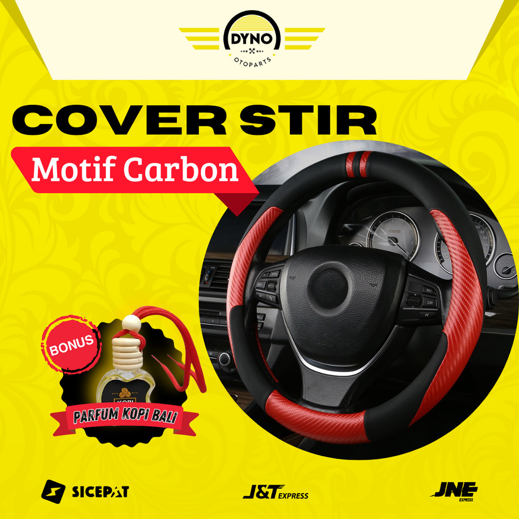 Jual Cover Setir Mobil Premium Model MOTIF KAYU Anti Slip Cocok untuk ...