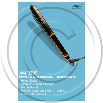 ( ) AMARA AM 1299 Catokan Rambut Professional Hair Straightener CO