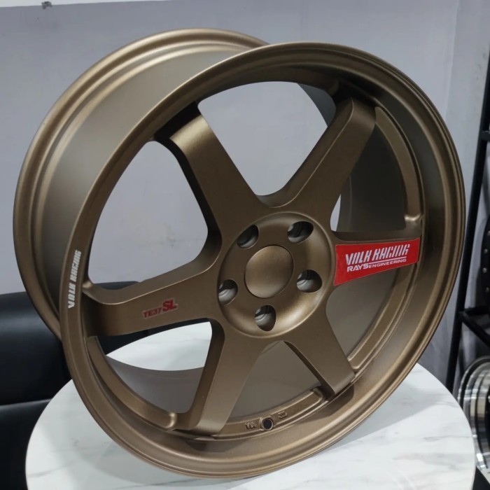 Jual Velg Rays TE37SL Black Edition III 18x8.5 5H 114.3 et38 Ring 18 ...