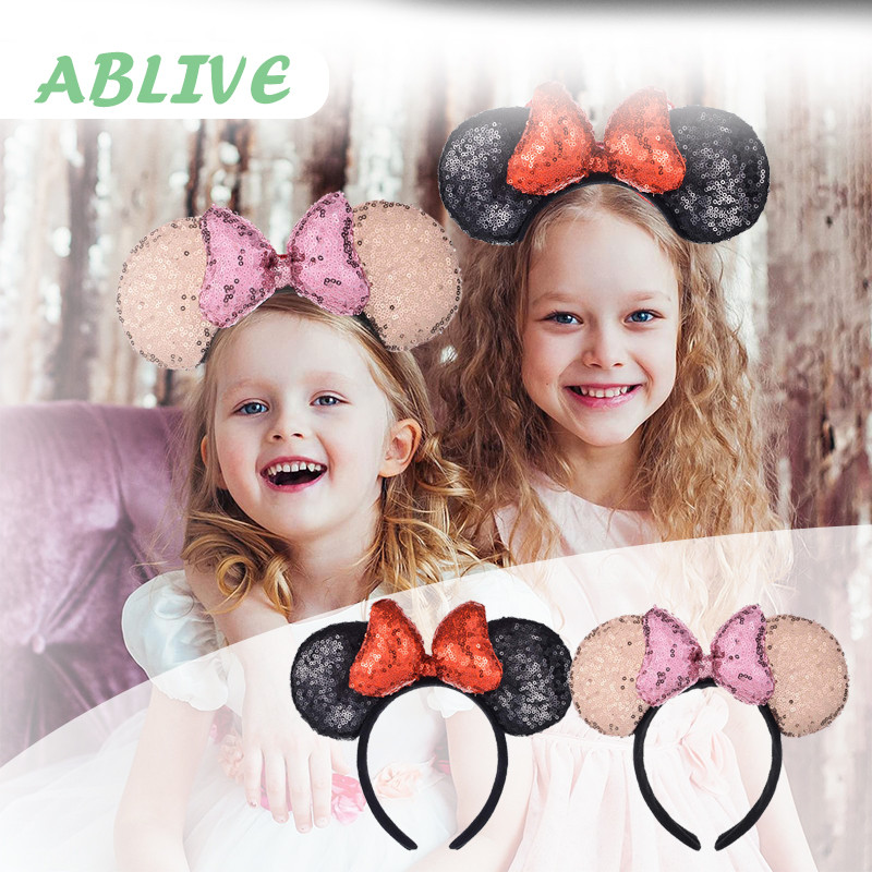Jual Bando Mickey Mouse Bando Disney Minnie Bando Aksesoris Rambut Pita ...