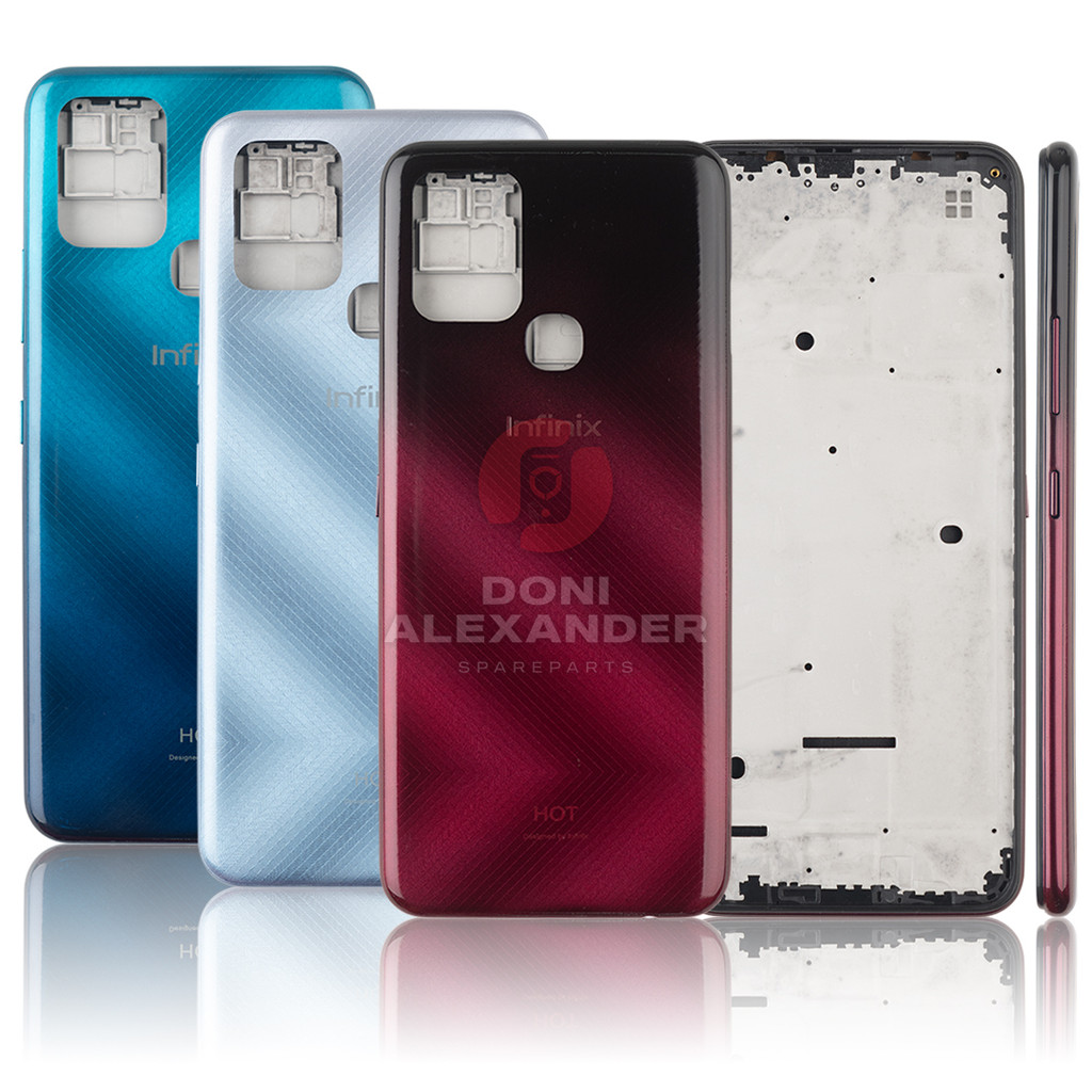 Jual CASING HOUSING FULLSET +FRAME INFINIX HOT 10 X682 | Shopee Indonesia