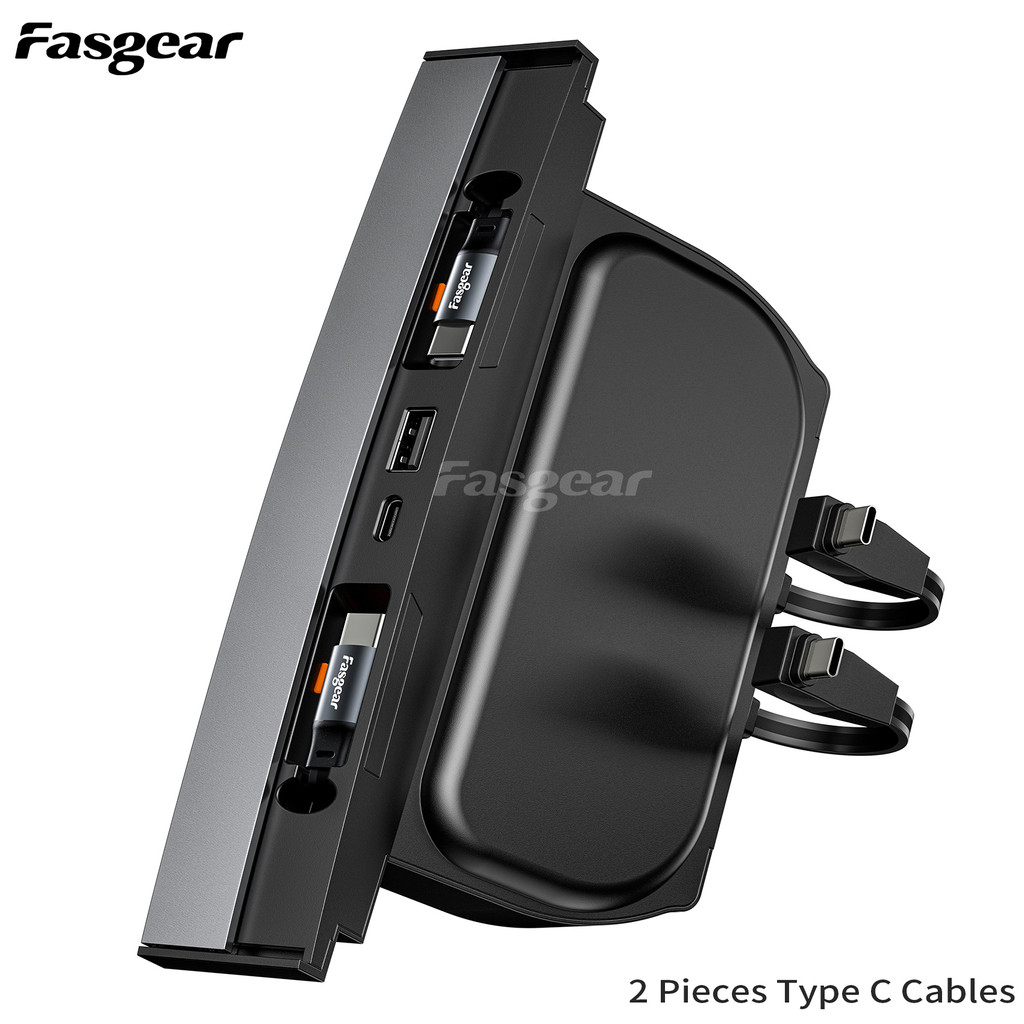 Jual Fasgear 4-Port USB Hub Docking Station for Tesla Model 3/Y 2021 ...