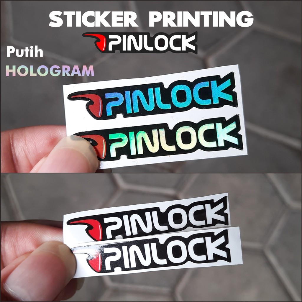 Jual Cetak Kilat - Stiker Printing visor Pinlock Hologram Sticker ...
