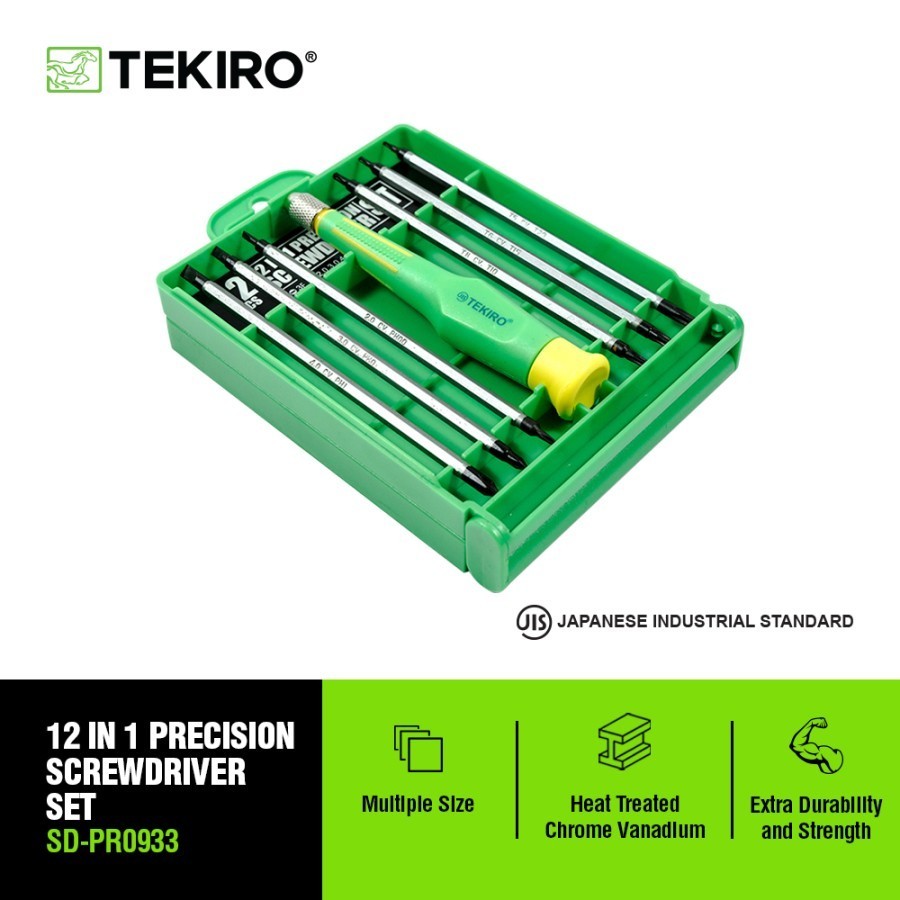 Jual TEKIRO SET OBENG 12 IN ONE /OBENG SET 12 IN 1 / TOOLS - ALAT ...