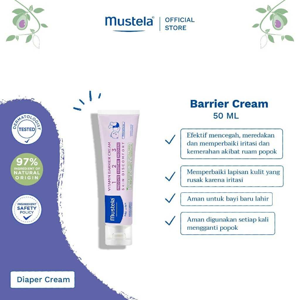 Jual MUSTELA - BARRIER CREAM 50 ML | Shopee Indonesia