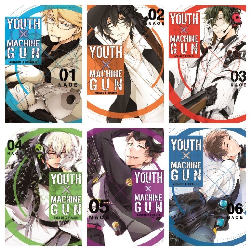 Jual KOMIK SERI : YOUTH X MACHINEGUN Aoharu x Kikanju - Naoe (READY ...