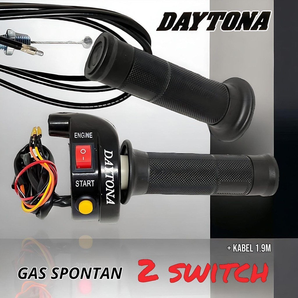 Jual Gas Spontan DAYTONA 2 SWITCH STATER ENGINE ON OFF Plus KABEL 1.9M ...