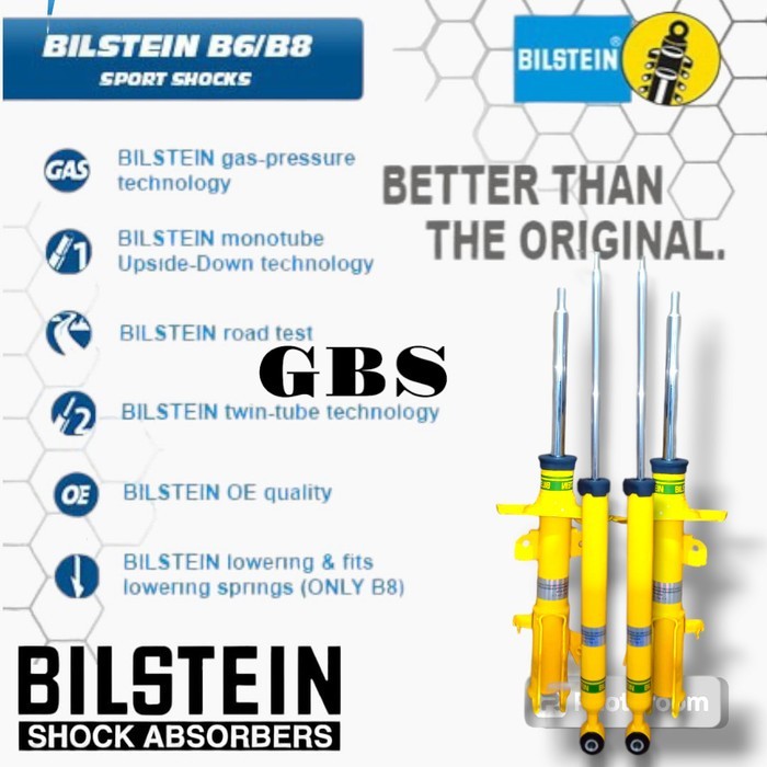 Bilstein B4 16-14 Ford Fiesta Replacement Rear Shock Absorber main image 1