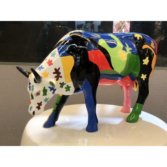 Jual Pajangan Patung Sapi Art Kontemporer Buffalo Cow Figures Artistik ...