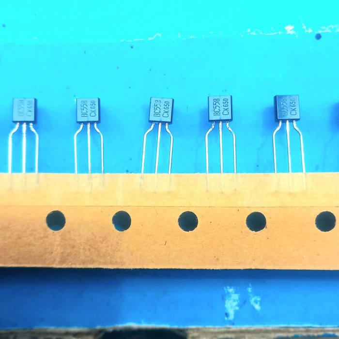 Jual BC558 ORIGINAL KEC ORI ASLI BC 558 C558 B C TRANSISTOR TR Fajar ...