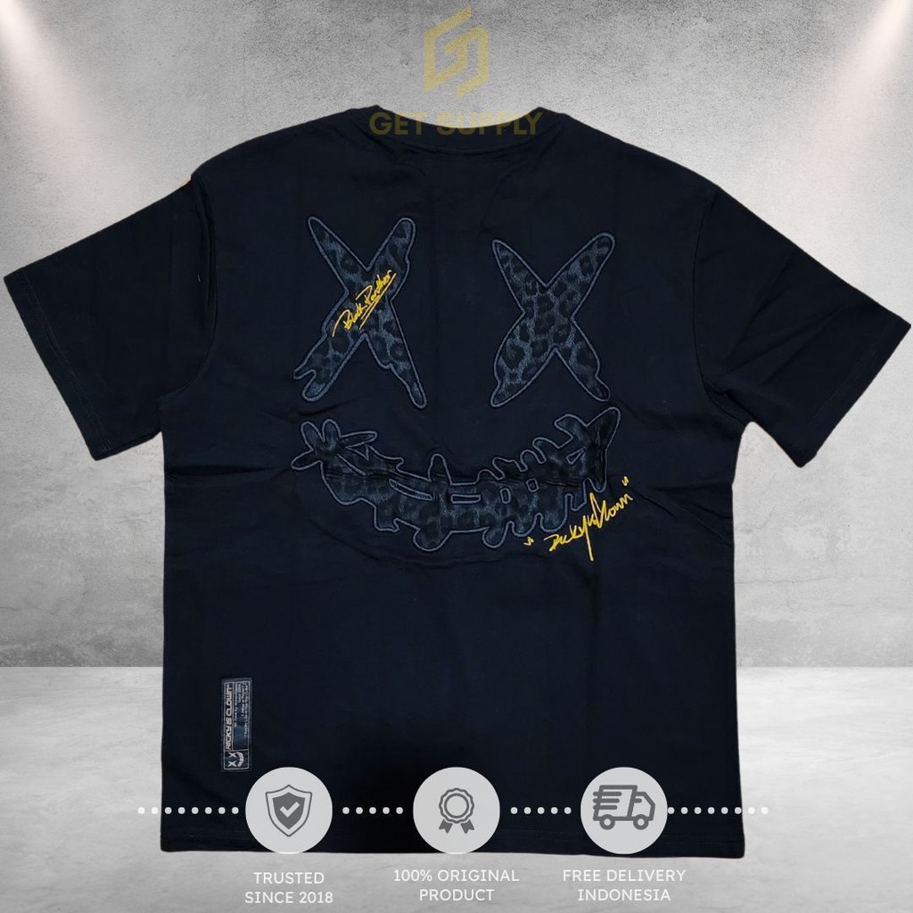 Jual RICKY IS CLOWN ORIGINAL RIC JOKER BLACK PANTHER SKIN LEATHER ...