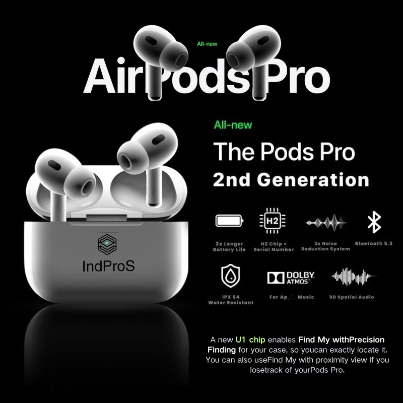 Jual [COD] The Pods Pro 2 (Kotak Pengisian Nirkabel & IMEI & Serial ...