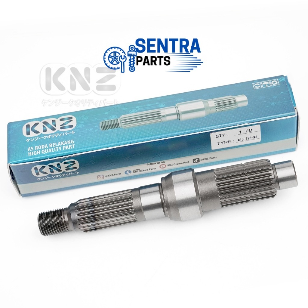 Jual AS RODA BELAKANG MATIC MIO 125 / MIO M3 (2PH) KNZ | Shopee Indonesia