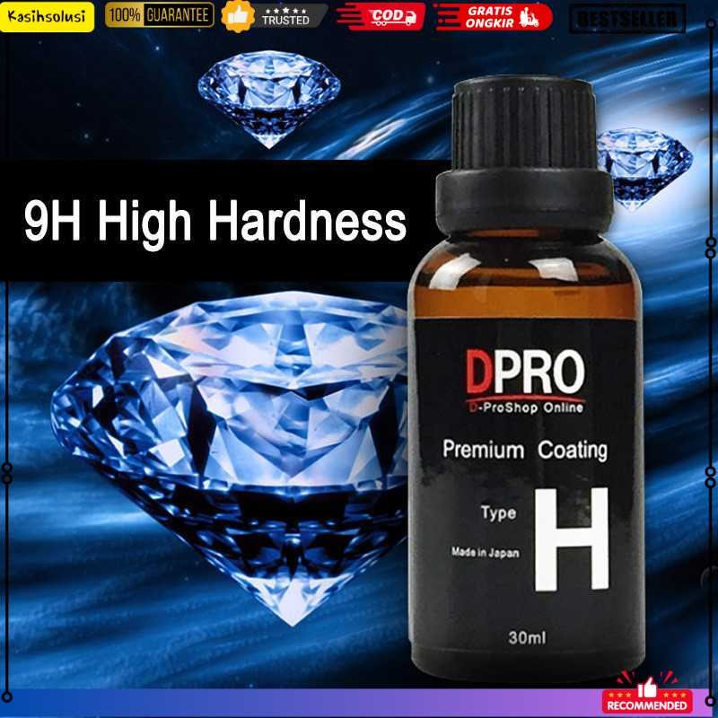 Jual DPRO Premium Paint Coating Liquid Hydrophobic Mobil 9H Type H 30ml ...